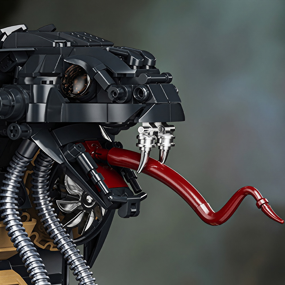 Mechanical Cobra Style Animal  - Stem Robotics Kit recension och pris