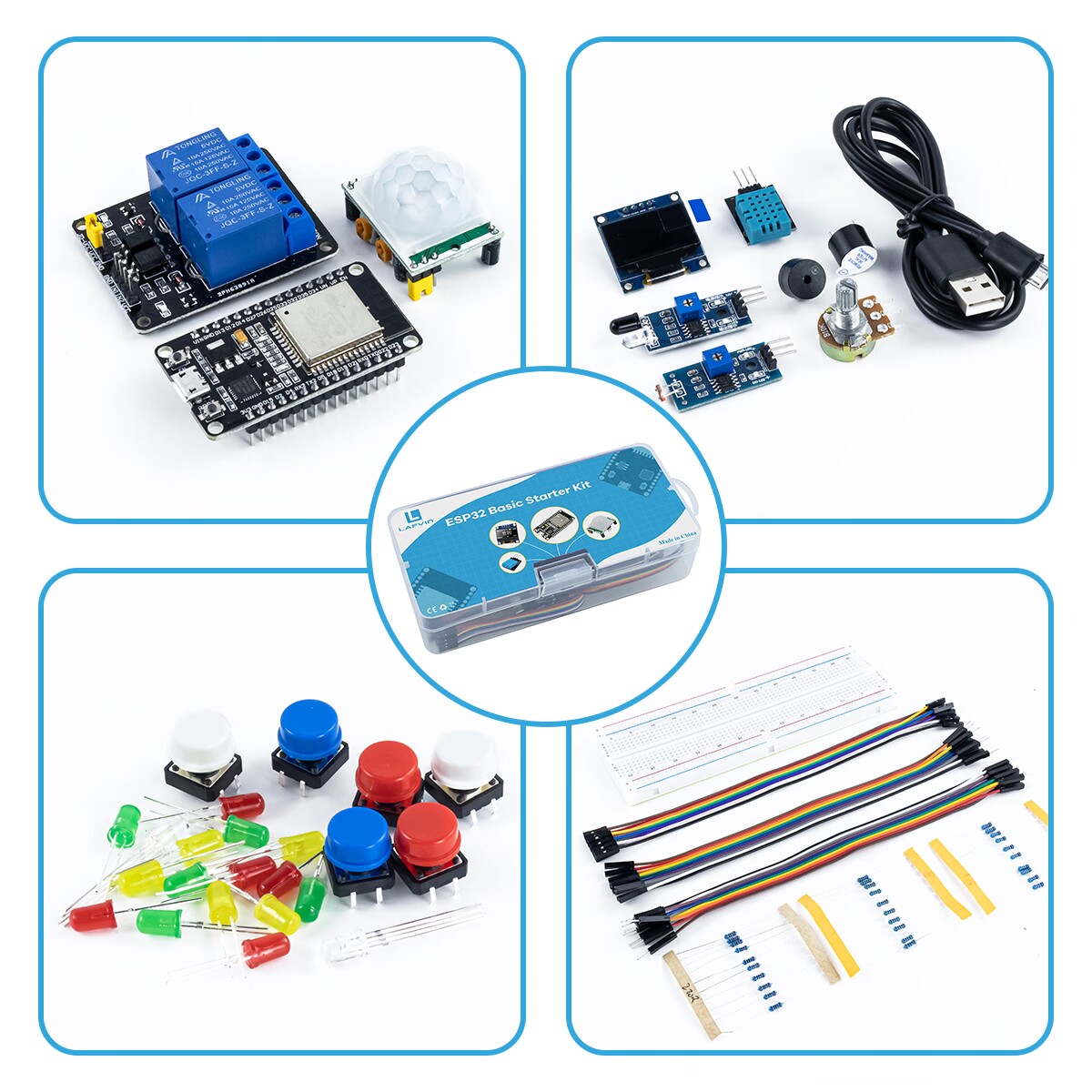 Basic Starter Kit for ESP32 ES - Esp32 Smart Home Kit recension och pris