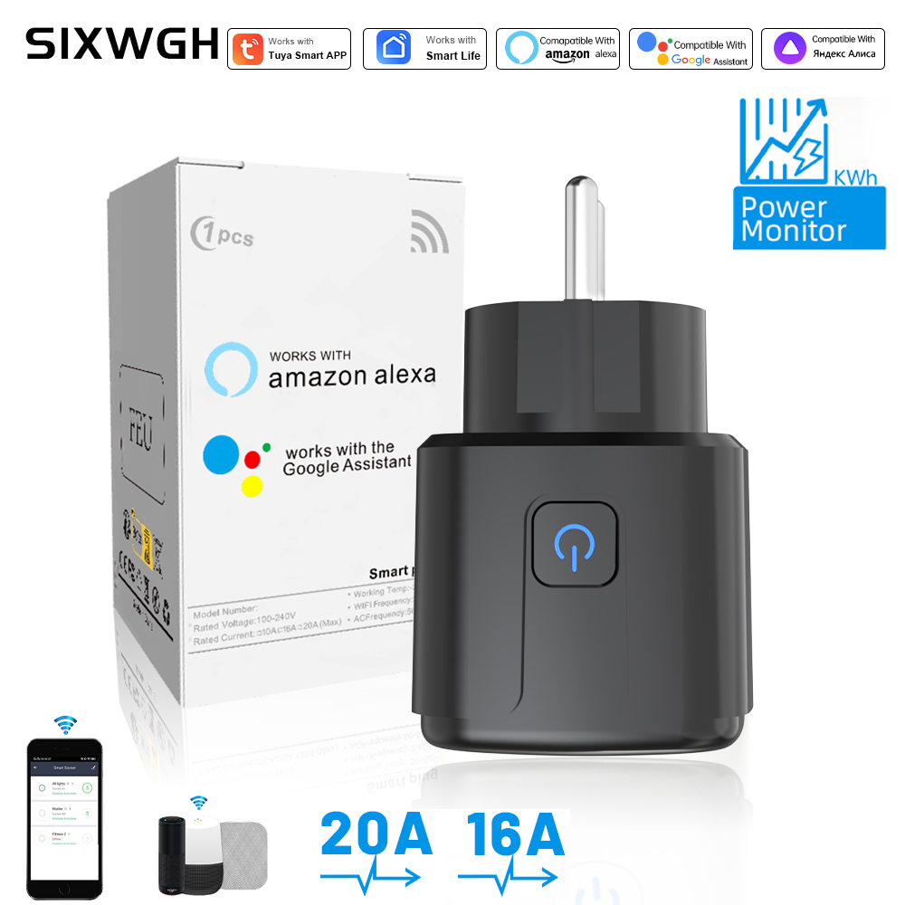 Tuya Smart Socket WiFi Remote  - Wifi Smart Plug recension och pris