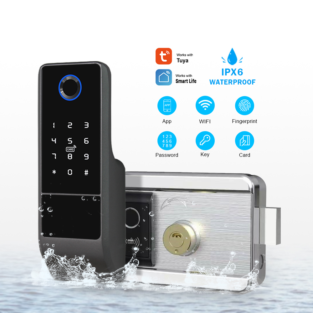 Waterproof Tuya APP WiFi Lock  - Smart Door Lock Wifi recension och pris