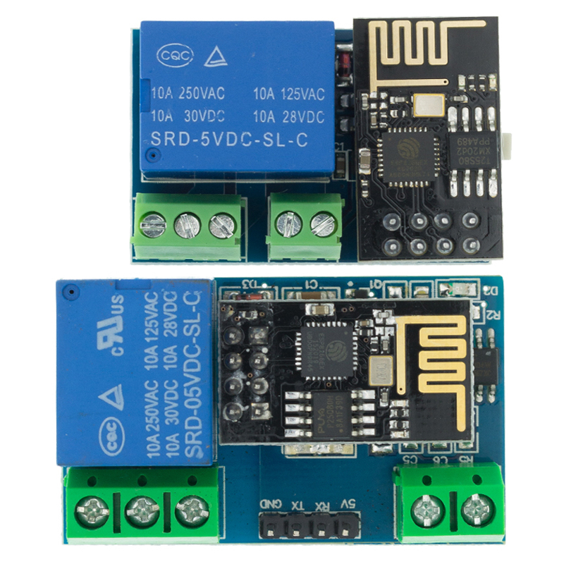 ESP8266 ESP-01 ESP-01S 5V WiFi - Esp8266 Relay Module recension och pris