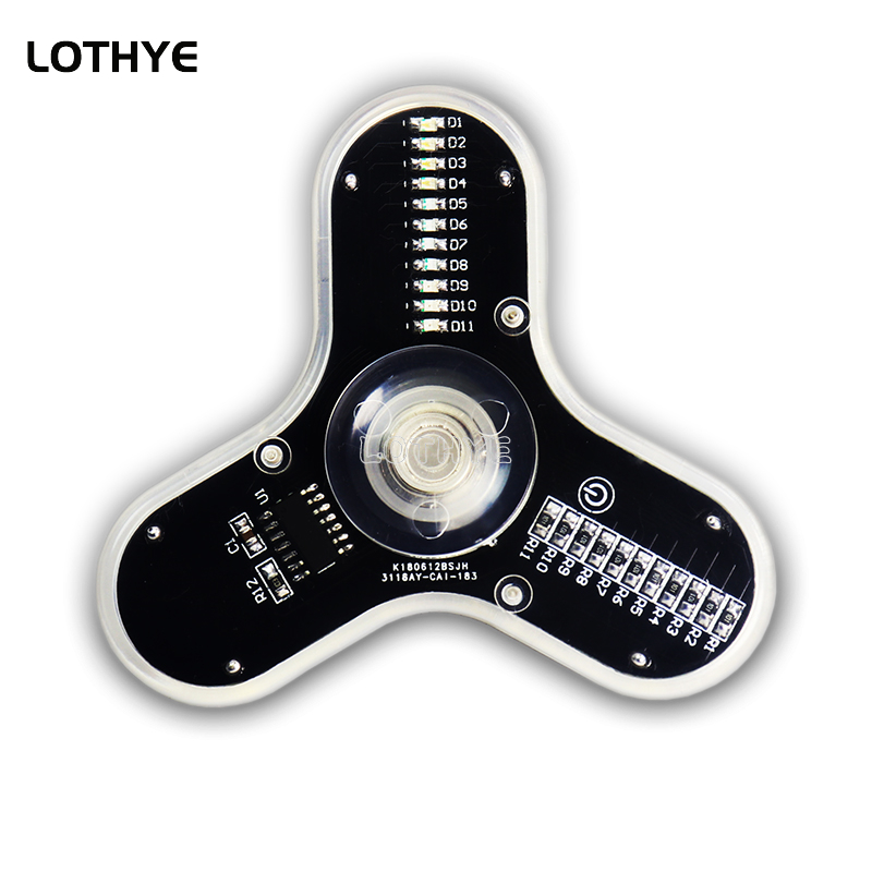 LED Fidget Spinner Manufacture - Electronics Project Kit recension och pris