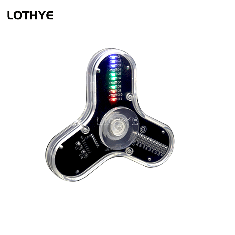 LED Fidget Spinner Manufacture - Electronics Project Kit recension och pris