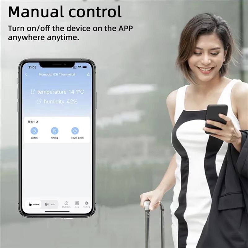 Y50A-Tuya Smart Life Wifi Swit - Wifi Thermostat recension och pris