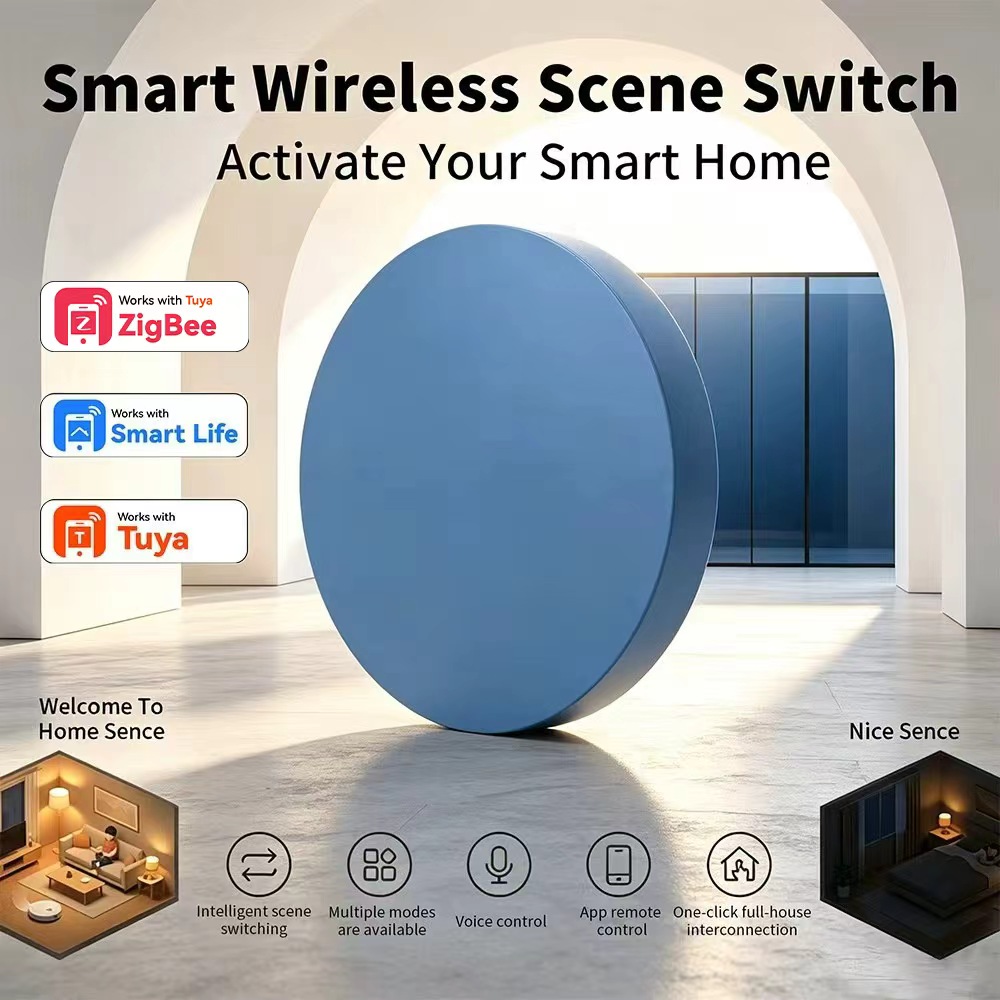 Zigbee Smart Scene Push Button - Smart Home Automation Kit recension och pris