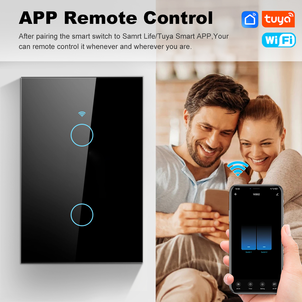 Smart Life Wifi+Bluetooth Touc - Smart Light Switch Wifi recension och pris