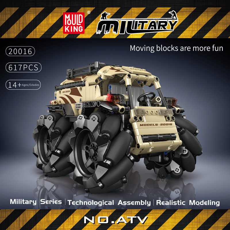 MOULD KING 20016 Technical All - Stem Robotics Kit recension och pris