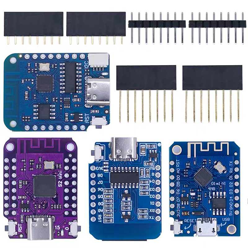 WeMos D1 Mini Pro V3.0 NodeMcu - Esp8266 Relay Module recension och pris