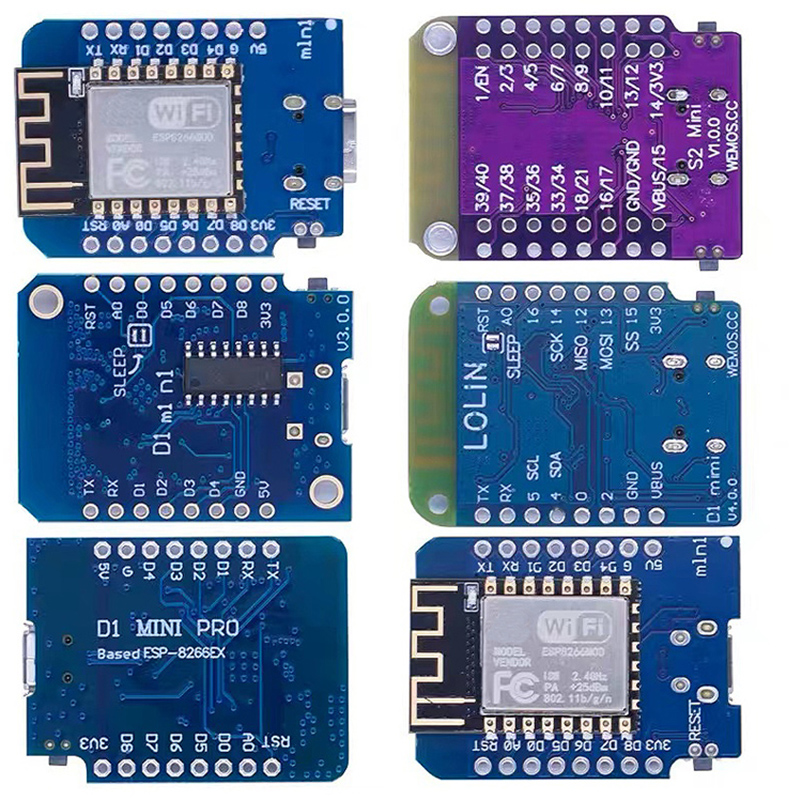 WeMos D1 Mini Pro V3.0 NodeMcu - Esp8266 Relay Module recension och pris