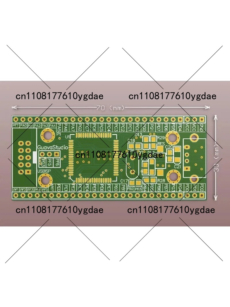 ATmega128 Development Board -  - Microcontroller Kit recension och pris