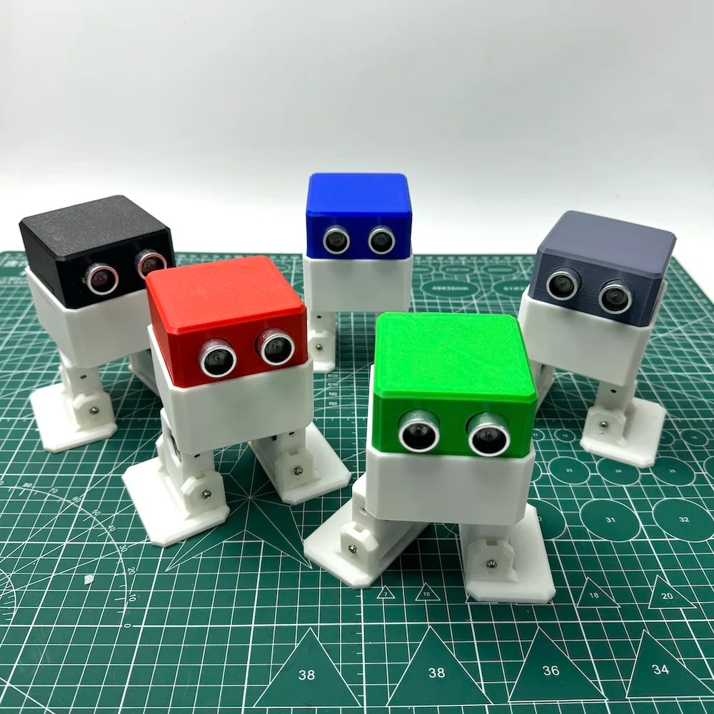 3D Printed Biped Walking Robot - Stem Robotics Kit recension och pris
